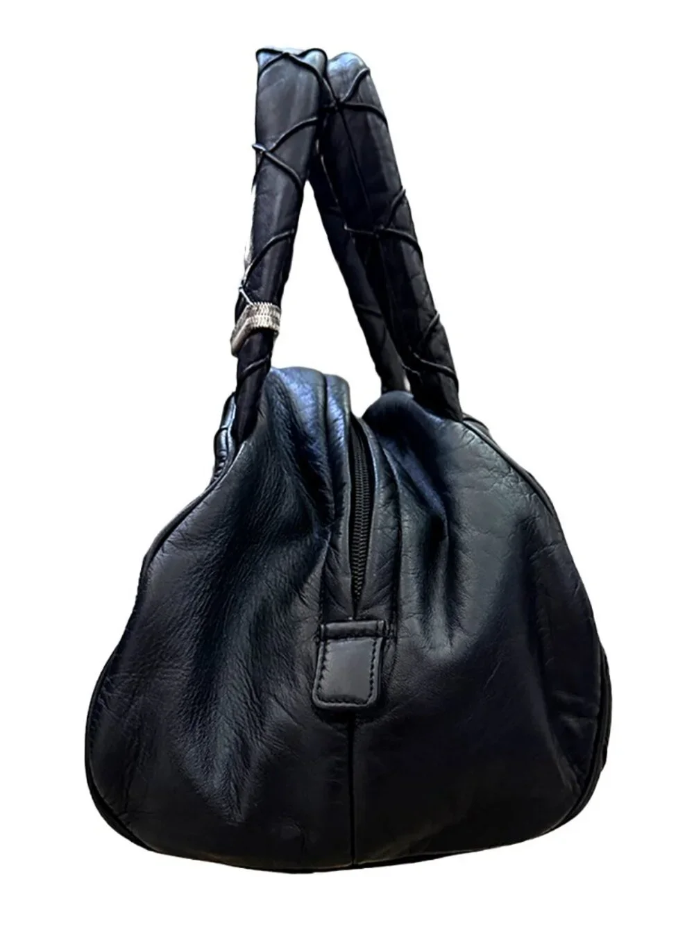 Chanel Black Quilted Leather Chanel Bowler bag